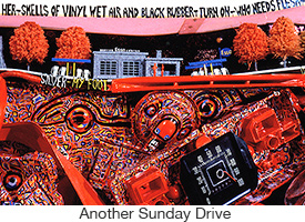 Marc Rubin, Another Sunday Drive, mixed media, 8 x 4 x 2 ft.