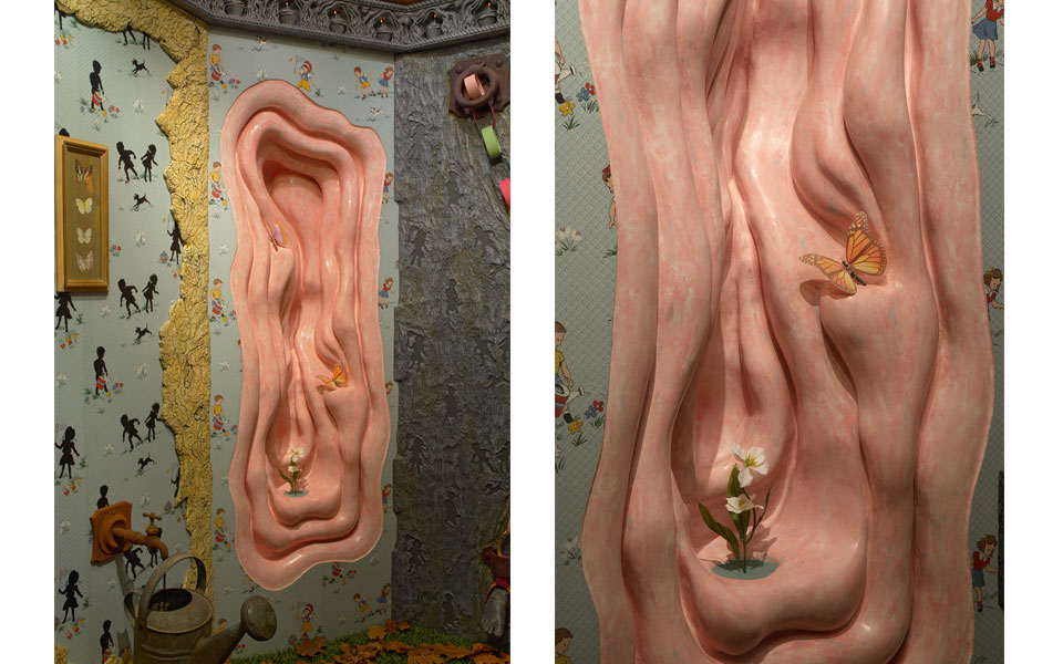 Marc Rubin, Lost & Found, interactive installation, mixed media, 12 x 12 x 12 ft.